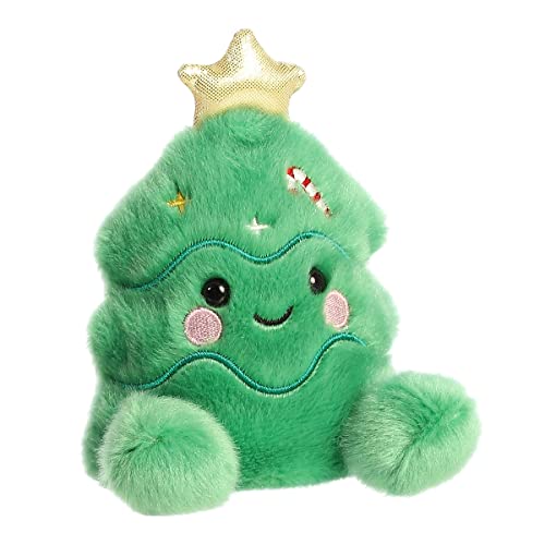 Aurora® Adorable Palm Pals™ Jubilee Tree™ Stuffed Animal - Pocket-Sized Fun - On-The-Go Play - Green 5 Inches