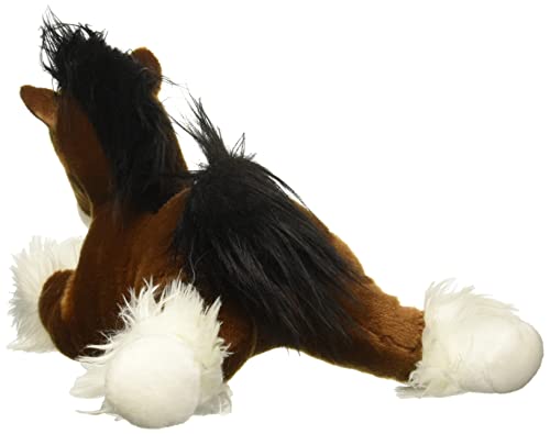 Aurora® Adorable Flopsie™ Captain™ Stuffed Animal - Playful Ease - Timeless Companions - Brown 12 Inches