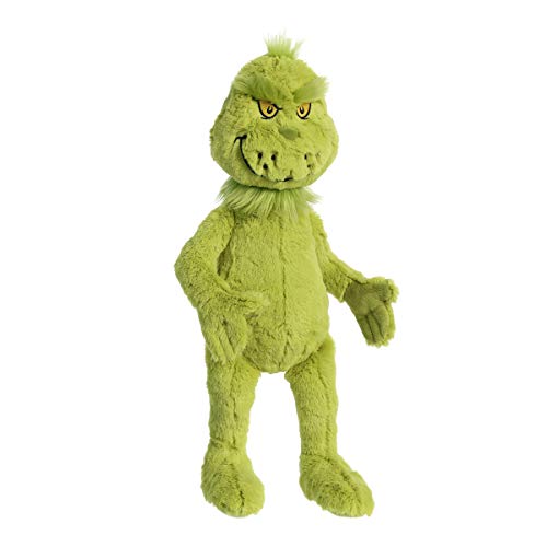 Aurora® Whimsical Dr. Seuss™ Grinch Stuffed Animal - Magical Storytelling - Literary Inspiration - Green 18 Inches