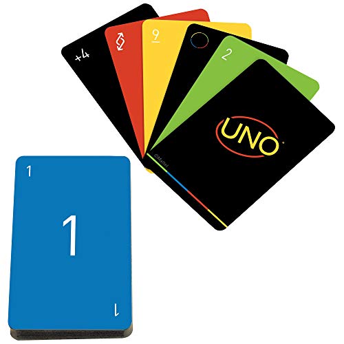 UNO Minimalista Card Game Featuring Designer Graphics by Warleson Oliviera, 108 Cards, Kid, Family & Adult Game Night, Ages 7 Years & Older