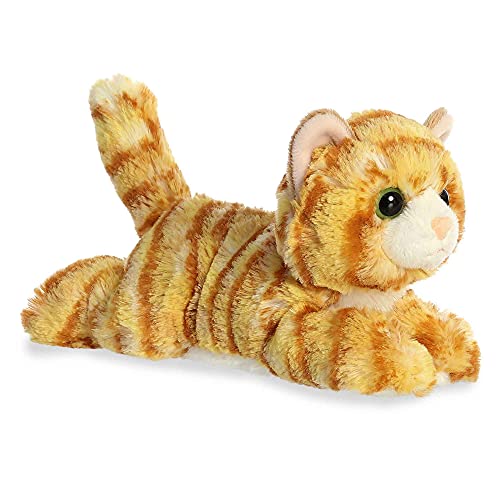 Aurora - Mini Flopsie - 8" Ginger Orange Tabby Cat