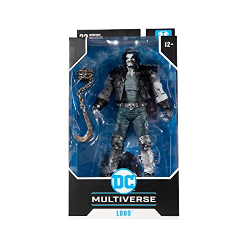 McFarlane Toys DC Multiverse Lobo (DC Rebirth) 7" Action Figure with Accessories Figure