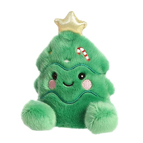 Aurora® Adorable Palm Pals™ Jubilee Tree™ Stuffed Animal - Pocket-Sized Fun - On-The-Go Play - Green 5 Inches