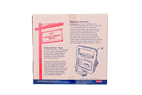 Basic Fun Fisher-Price Play Tape Recorder