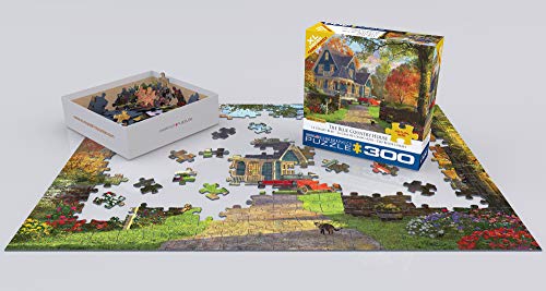 EuroGraphics The Blue Country House Puzzle - 300 Pieces