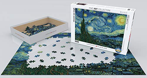 Eurographics Starry Night by Vincent Van Gogh 1000-Piece Puzzle