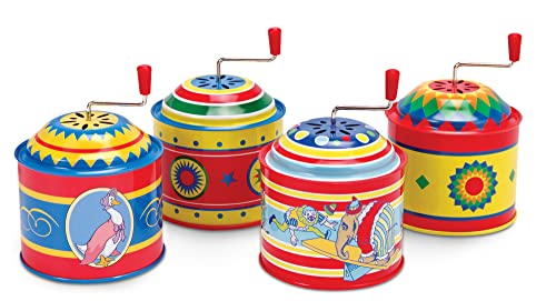 Tin Music Boxes Toy (each item sold separately)
