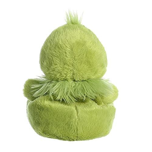 Aurora® Whimsical Dr. Seuss™ Palm Pals™ Grinch Stuffed Animal - Magical Storytelling - Literary Inspiration - Green 5 Inches