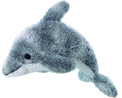 Aurora® Adorable Flopsie™ Drake™ the Dolphin Stuffed Animal - Playful Ease - Timeless Companions - Gray 12 Inches