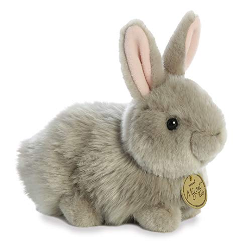 Aurora - Miyoni - 7.5" Angora Bunny Grey