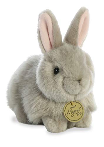 Aurora - Miyoni - 7.5" Angora Bunny Grey