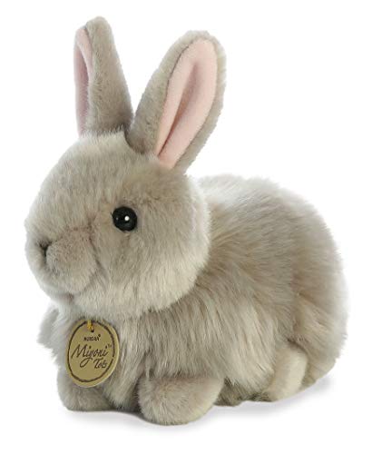 Aurora - Miyoni - 7.5" Angora Bunny Grey