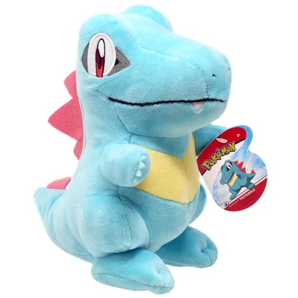 Pokemon 8" Totodile Plush Officially Licensed Stuffed Animal Super Soft Cuddly Toy