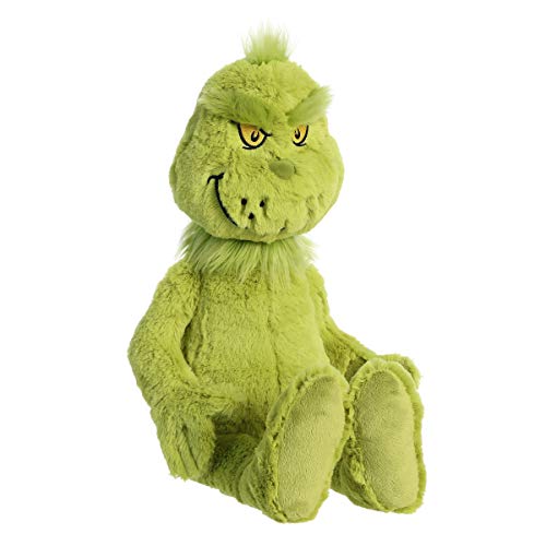 Aurora® Whimsical Dr. Seuss™ Grinch Stuffed Animal - Magical Storytelling - Literary Inspiration - Green 18 Inches
