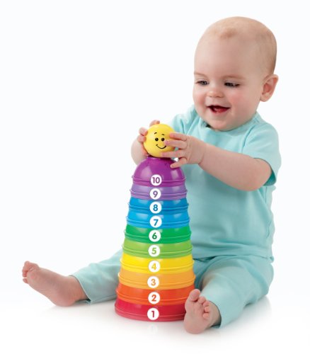 Brilliant Basics Stack and Roll Cups by Fisher Price