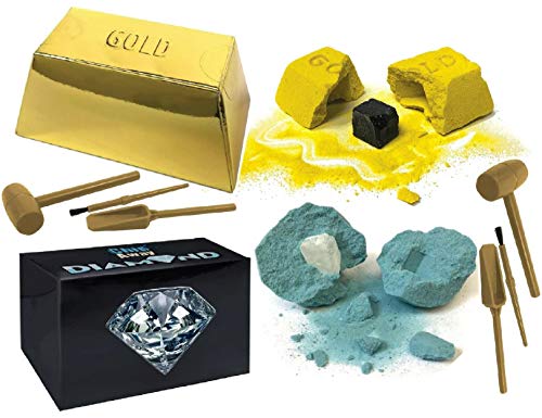 2 Pack of Science Digs - Gold & Diamond Gift Set by Schylling