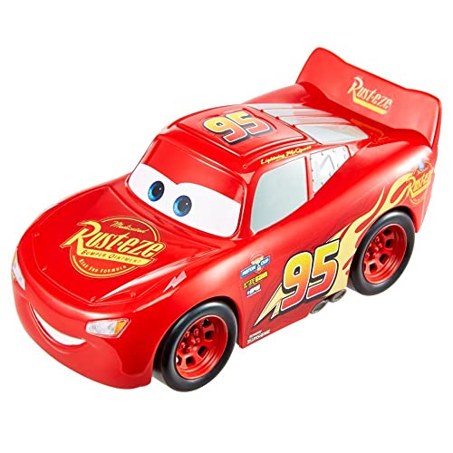 Disney Pixar Cars Track Talkers Lightning McQueen, 5.5-in, Authentic Favorite Movie Character Sound Effects Vehicle, Fun Gift for Kids Aged 3 Years and Older, Multicolor