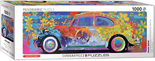 EuroGraphics Volkswagon Beetle Splash Panoramic 1000-Piece Puzzle