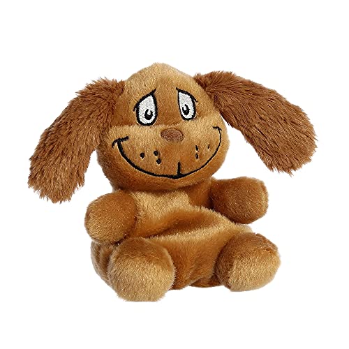 Aurora® Whimsical Dr. Seuss™ Palm Pals™ Max Stuffed Animal - Magical Storytelling - Literary Inspiration - Brown 5 Inches