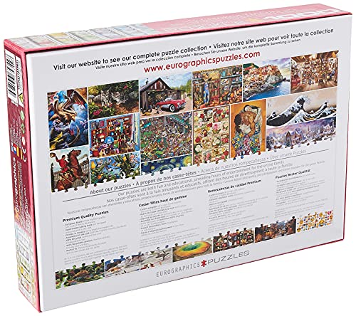 EuroGraphics Tea Cups in Boxes 1000 Piece Puzzle