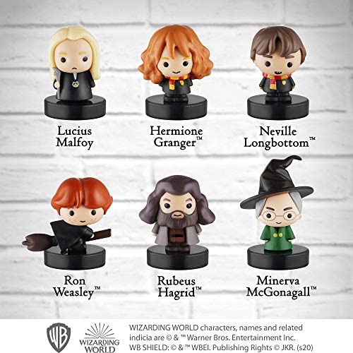 Self-Inking Harry Potter Stampers, Set of 12 – Harry Potter Gifts, Collectables, Party Decor, Cake Toppers – Lucius Malfoy, Hermione Granger, Neville Longbottom and More by PMI, 2.5 in. Tall