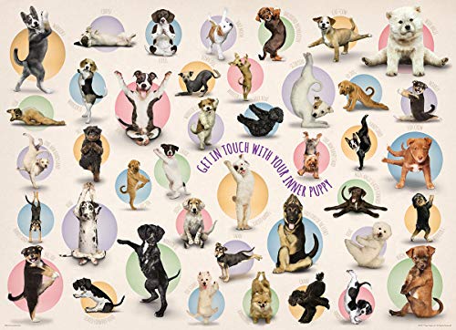 EuroGraphics Yoga Puppies 300-Piece Puzzle