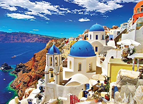 EuroGraphics Oia Santorini Greece 1000-Piece Puzzle