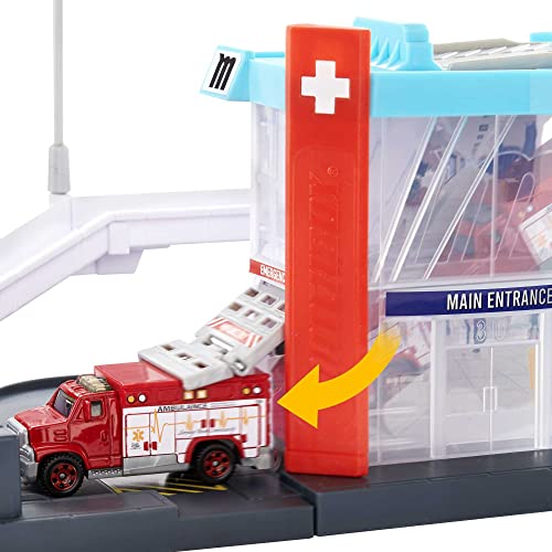 Matchbox Helicopter Rescue Kids Playset