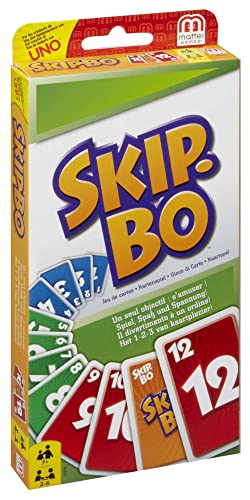 Skip-Bo Card Game Mattel