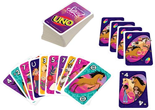 UNO DreamWorks Spirit Untamed Matching Card Game