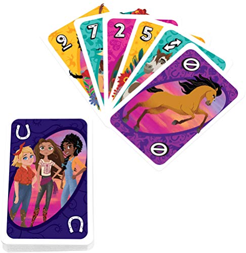 UNO DreamWorks Spirit Untamed Matching Card Game