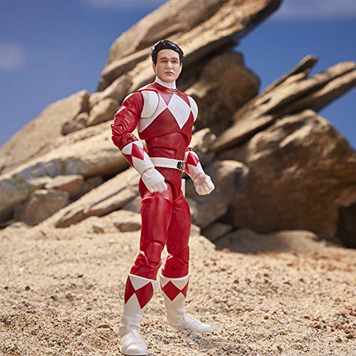 Power Rangers Lightning Collection 6" Mighty Morphin Red Ranger Collectible Action Figure Toy with Accessories