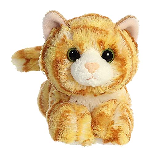 Aurora - Mini Flopsie - 8" Ginger Orange Tabby Cat