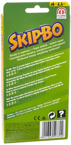 Skip-Bo Card Game Mattel