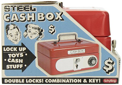 Schylling Locking Cash Box/Piggy Bank