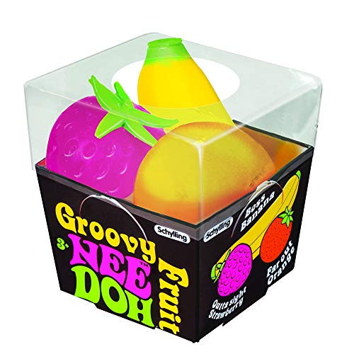 Schylling Nee Doh Groovy Fruit - Novelty Toy (GFND)