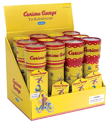 Curious George Tin Kaleidoscope toy for kids