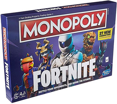 MONOPOLY: Fortnite Edition Board Game Inspired by Fortnite Video Game Ages 13 & Up