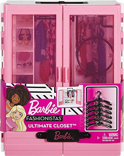 Barbie Fashionistas Ultimate Closet Portable Fashion Toy [Clothes & Accessories Not Included] for 3 to 8 Year Olds