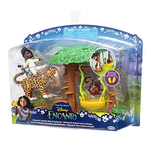 Disney Encanto Antonio's Animal Swing Playset with Jaguar Figure