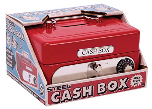 Schylling Locking Cash Box/Piggy Bank