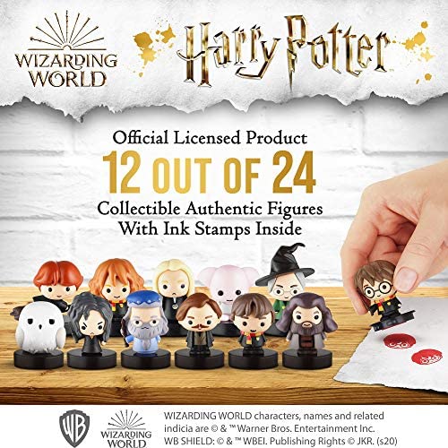 Self-Inking Harry Potter Stampers, Set of 12 – Harry Potter Gifts, Collectables, Party Decor, Cake Toppers – Lucius Malfoy, Hermione Granger, Neville Longbottom and More by PMI, 2.5 in. Tall