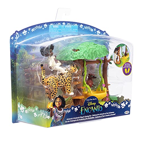 Disney Encanto Antonio's Animal Swing Playset with Jaguar Figure