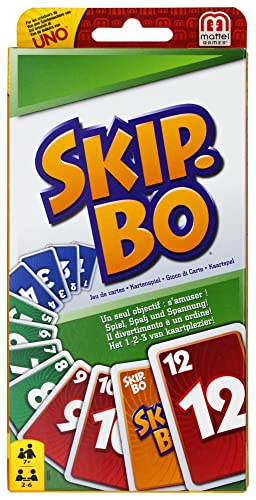 Skip-Bo Card Game Mattel