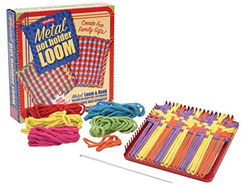 Metal Pot Holder Loom Kit & 40 Loop Refills Gift Set
