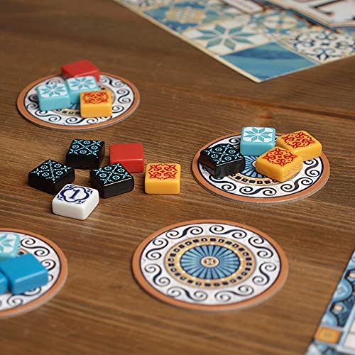 Azul Board Game | Strategy Board Game | Mosaic Tile Placement Game | Family Board Game for Adults and Kids | Ages 8 and up | 2 to 4 Players | Average Playtime 30-45 Minutes | Made by Next Move Games