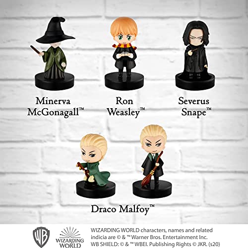 Self Inking Harry Potter Stampers - Set of 12 - Harry Potter Accessories | Mini Toy Figurines for a Harry Potter Party, Cake Topper, Collectibles, 2.5 Inches
