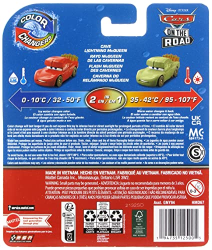 Disney Cars Color Changers 2022 Cars On The Road Cave Lightning McQueen