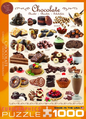 EuroGraphics Chocolate 1000-Piece Puzzle