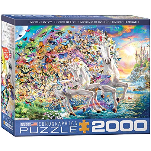 EuroGraphics Unicorn Fantasy by Adrian 2000-Piece Puzzle